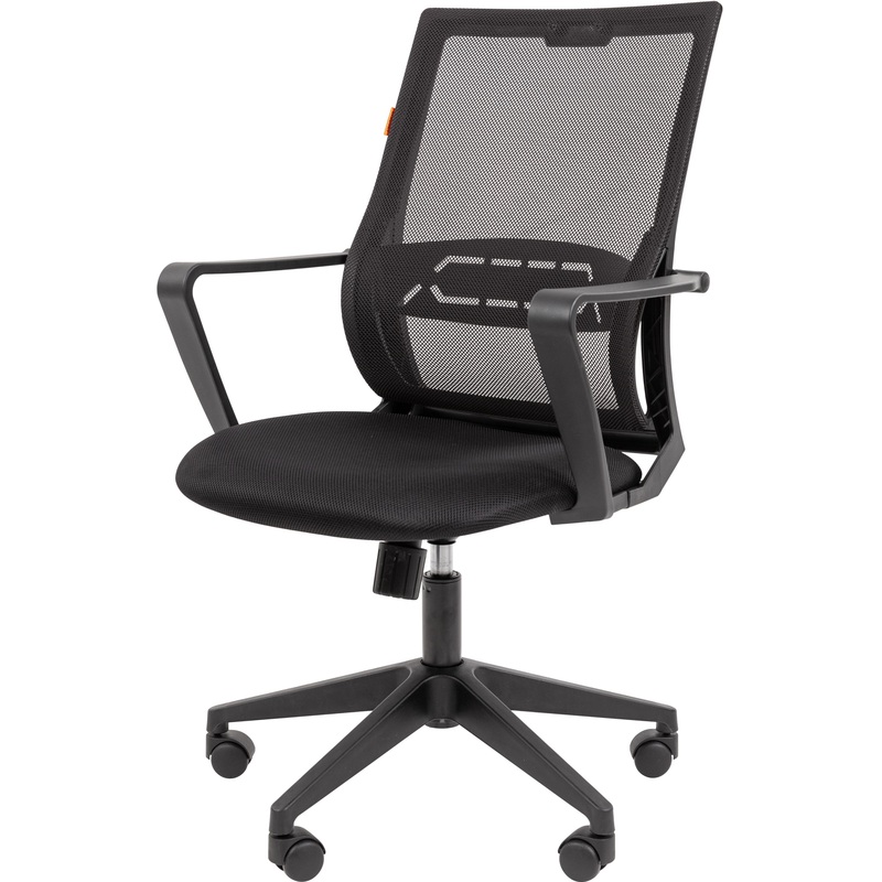 Изображение товара Кресло для руководителя Chairman 545 Б/П черное ткань сетка механиз Top Gun