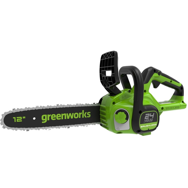 Изображение товара Аккумуляторная цепная пила Greenworks GD24CS30 30 см с бесщеточным двигателем