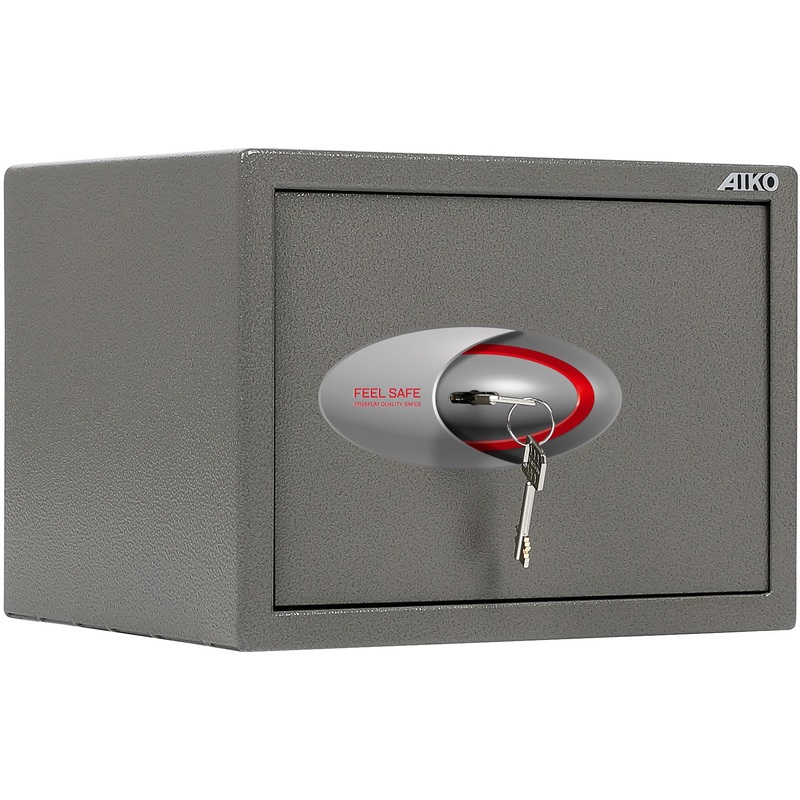 Изображение товара Мебельный сейф Aiko TM-25 с ключевым замком и креплением для дома и офиса