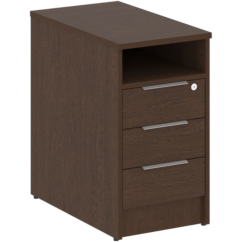 Изображение товара Тумба приставная Metal System Style Б.ТП-1 венге цаво 412x720x750 мм