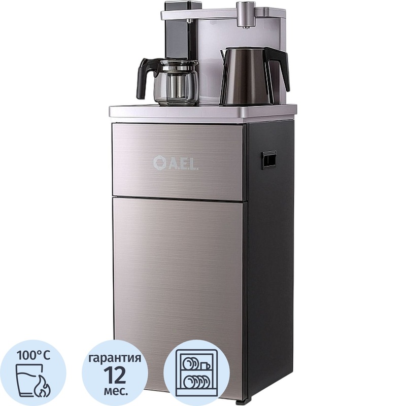 Изображение товара Кулер для воды с чайным столиком Тиабар LK-AEL-52a