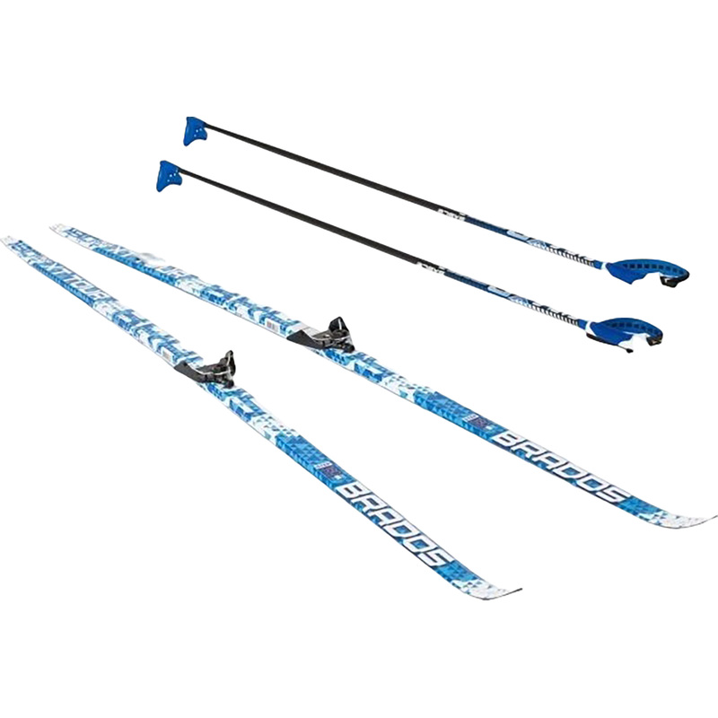 Изображение товара Лыжный комплект STC Step XT Tour Blue 195 см голубой для всех уровней зимних тренировок