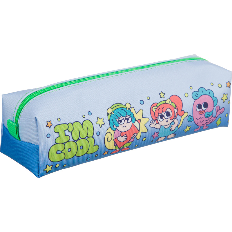 Изображение товара Пенал-косметичка односекционный Комус Класс Миники голубой