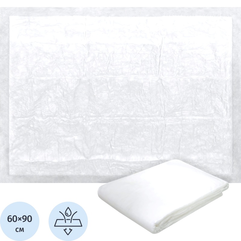 Изображение товара Пелёнка одноразовая впитывающая Пелигрин 60x90 см стерильная