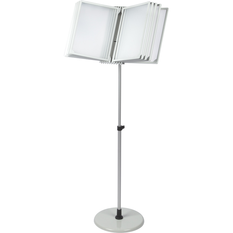 Изображение товара Демосистема напольная серая A4 10 панелей для презентаций и обучения