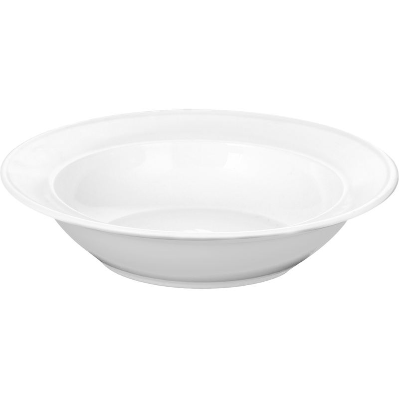 Изображение товара Тарелка суповая Wilmax фарфор 20 см белая (6 штук в упаковке)