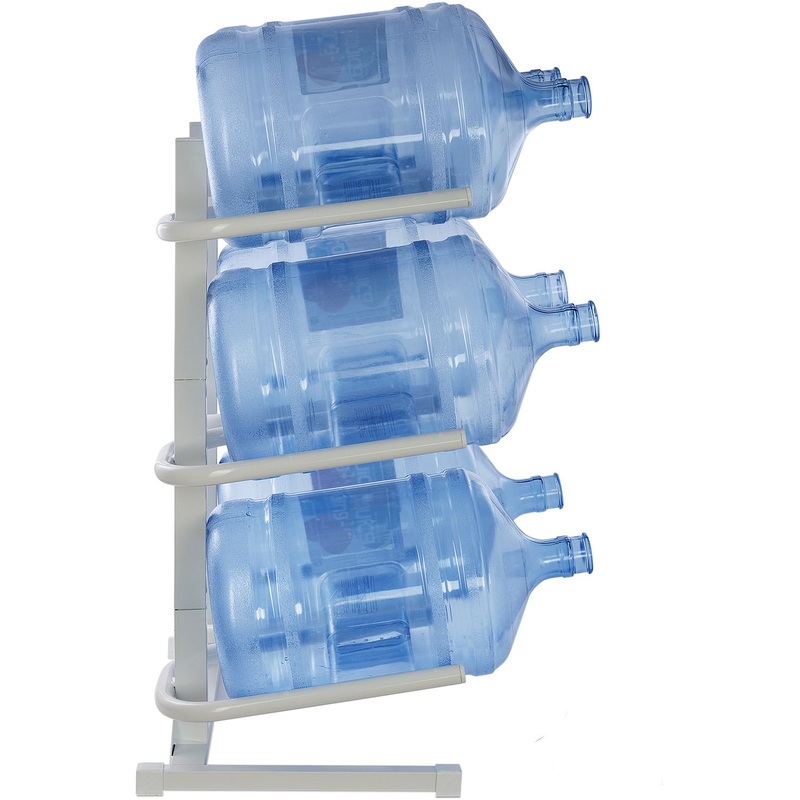 Изображение товара Подставка разборная Ecotronic под 6 бутылей белая 2673