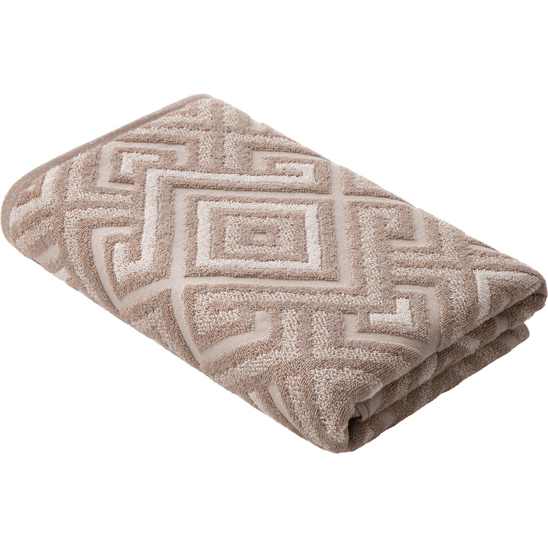 Изображение товара Полотенце махровое Сиена 70x140 420 г/кв.м бежевое (790242)