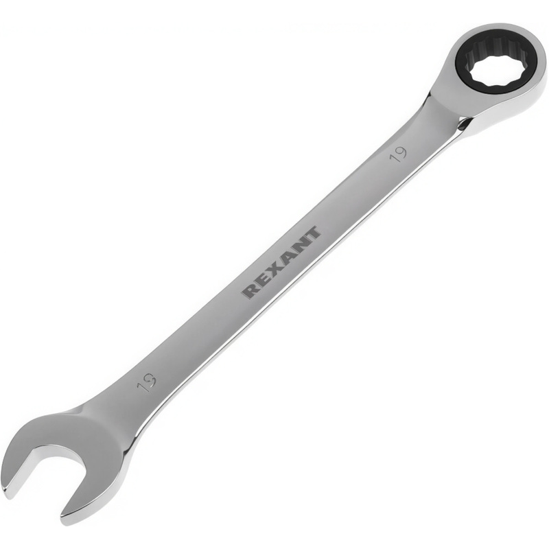 Изображение товара Ключ гаечный комбинированный Rexant 19 мм трещоточный 12-5813-1