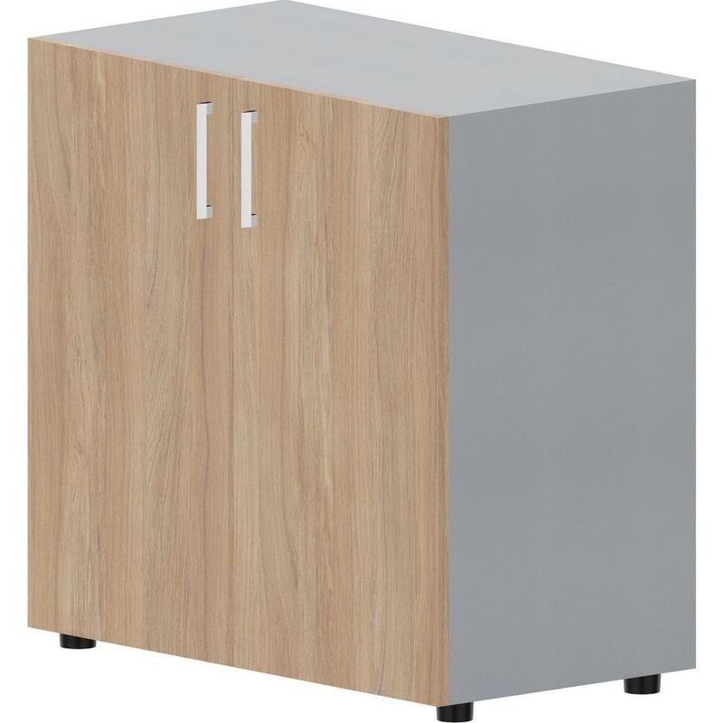 Изображение товара Шкаф для документов Mahia EMLS762TIOW дуб светлый титан 800х440х800 мм