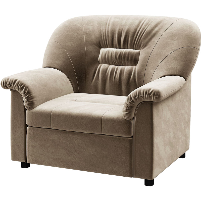 Изображение товара Кресло Chelsea P1-r бежевое ткань офисное раскладное