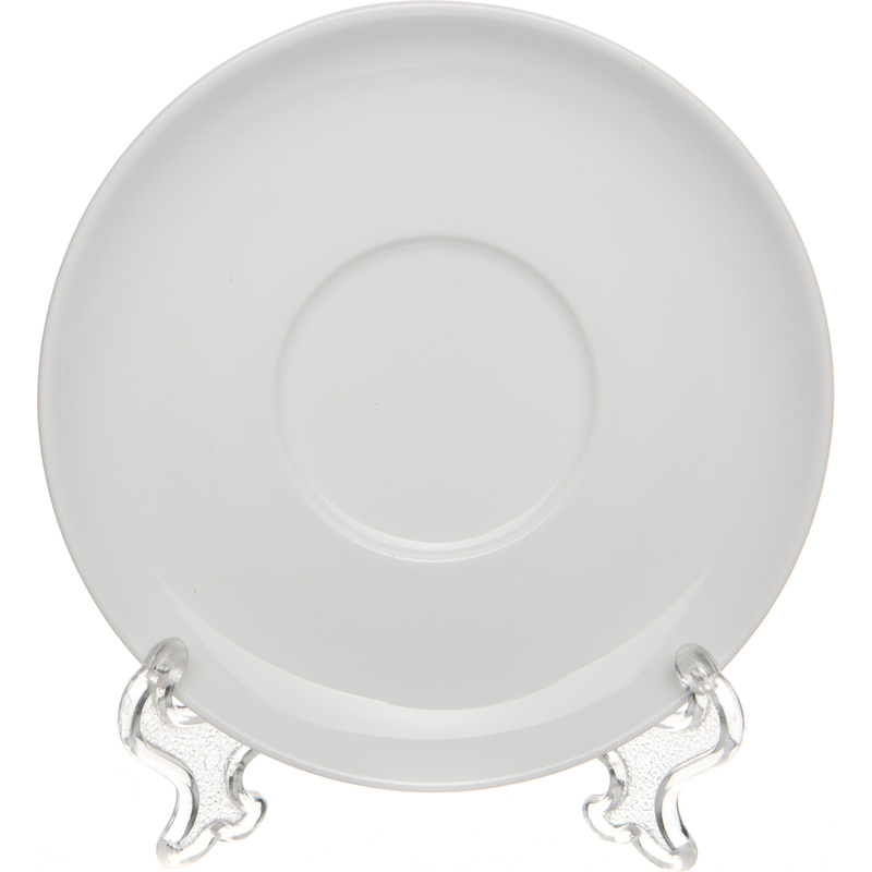 Изображение товара Блюдце фарфоровое Башкирский фарфор Принц 14.5 см 12 шт в упаковке