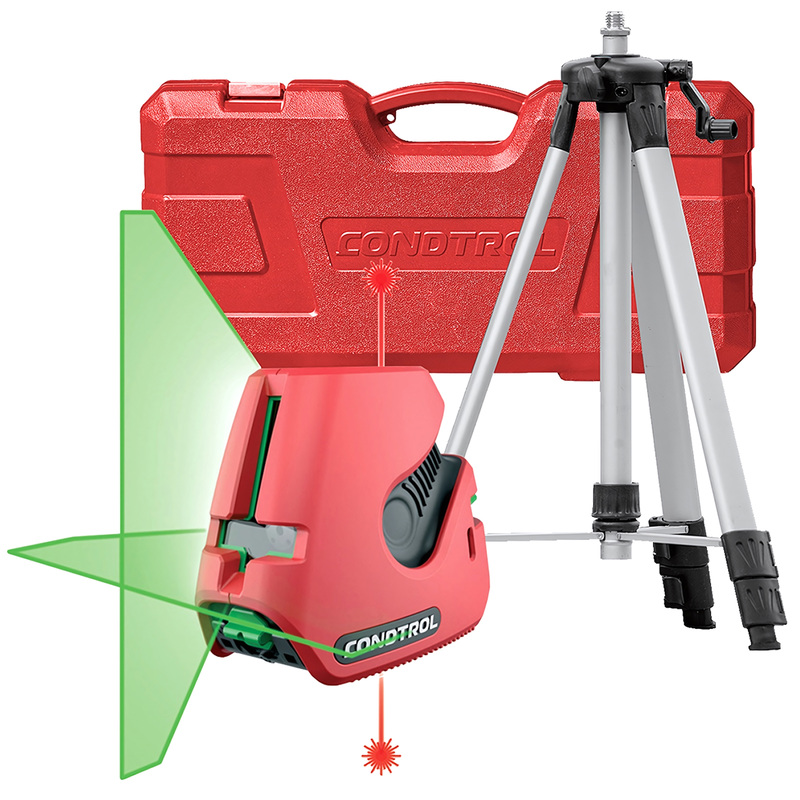 Изображение товара Лазерный нивелир Condtrol Neo G220 Set с зеленым лазером и штативом