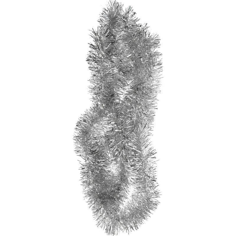 Изображение товара Мишура ёлочная новогодняя Miland серебристая 200x7 см