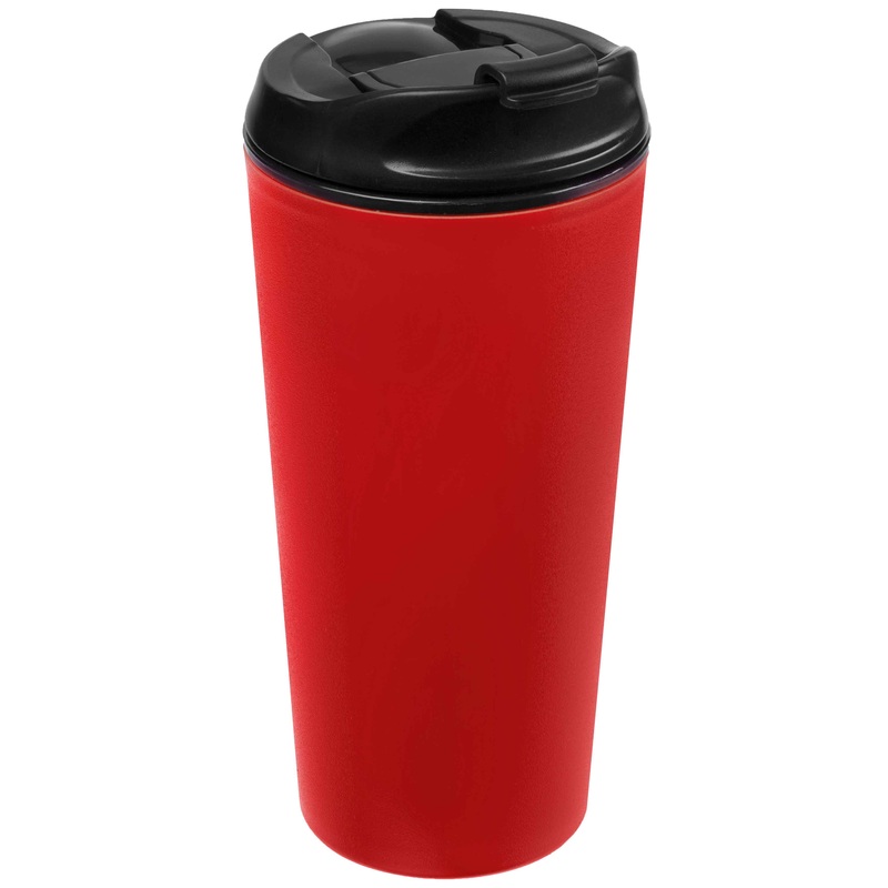 Изображение товара Термостакан Проект 111 Edda 350 мл красный для горячих и прохладительных напитков