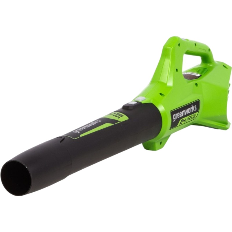 Изображение товара Аккумуляторная воздуходувка Greenworks G24AB для уборки небольших территорий