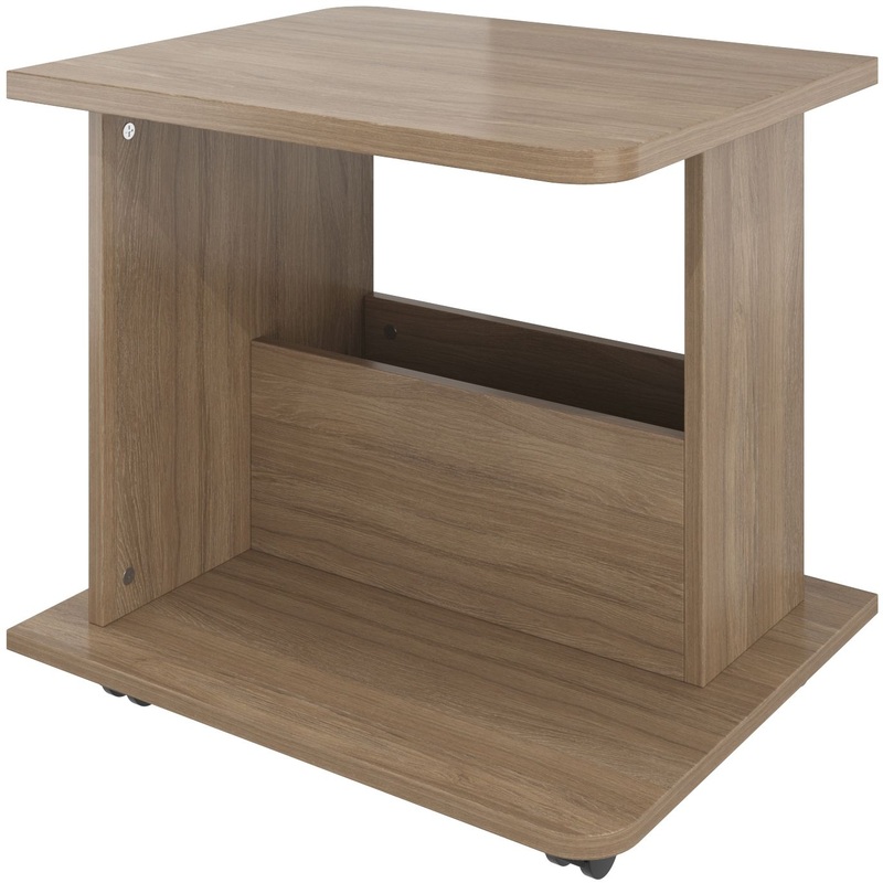 Изображение товара Стол журнальный Дублин дуб кофейный 600х500х500 мм мебель для гостиной