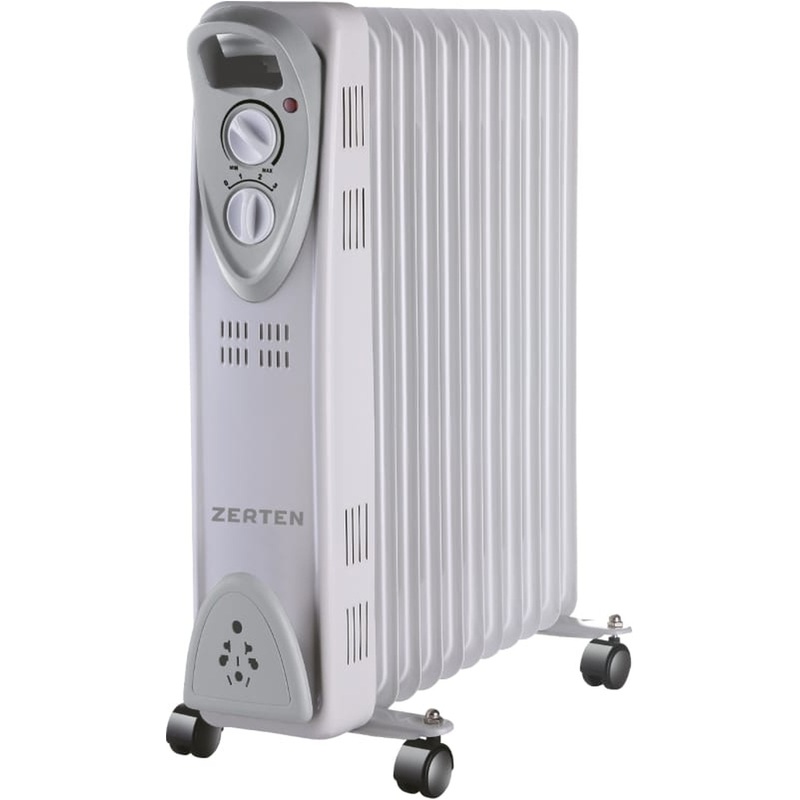 Изображение товара Масляный радиатор Zerten MRS-25 для дома и офиса 2500 Вт белый