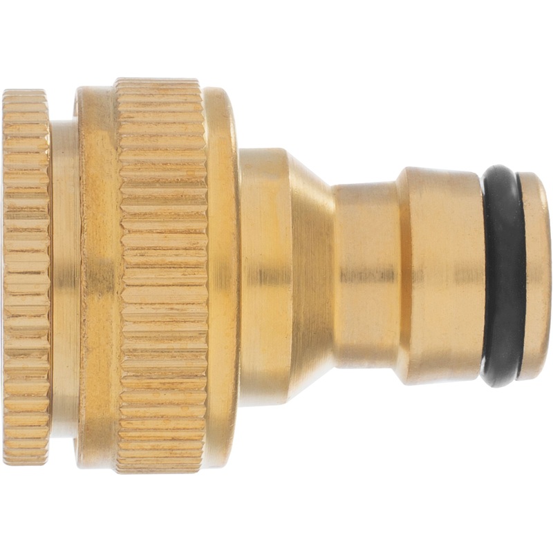 Изображение товара Адаптер Palisad для шланга 1/2-3/4 дюйма латунный