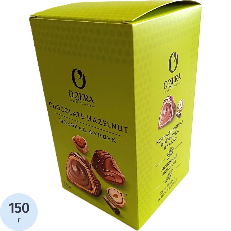 Изображение товара Конфеты Ozera с ореховой начинкой 150г - Вкусное угощение