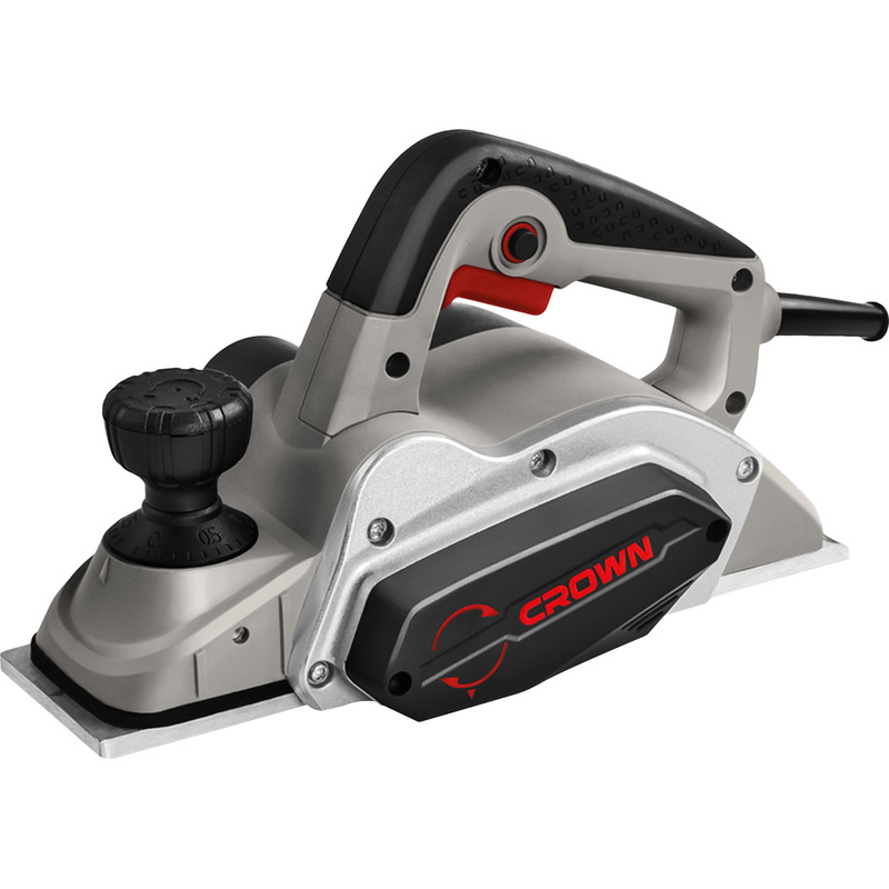 Изображение товара Электрорубанок Crown CT14019X мощность 710 Вт регулировка глубины строгания
