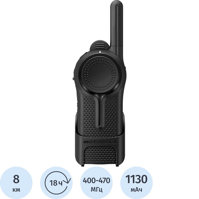 Изображение товара Рация Motorola CLR446 16 каналов радиостанция для outdoor и профессиональных задач