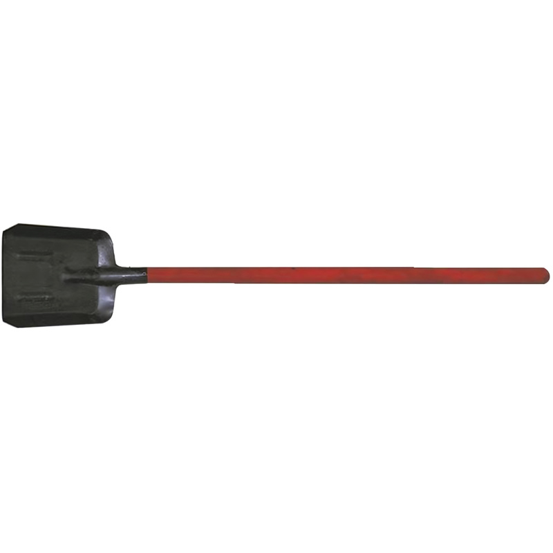 Изображение товара Лопата пожарная совковая Пожтехника металлическая красная 30x240x1240 мм