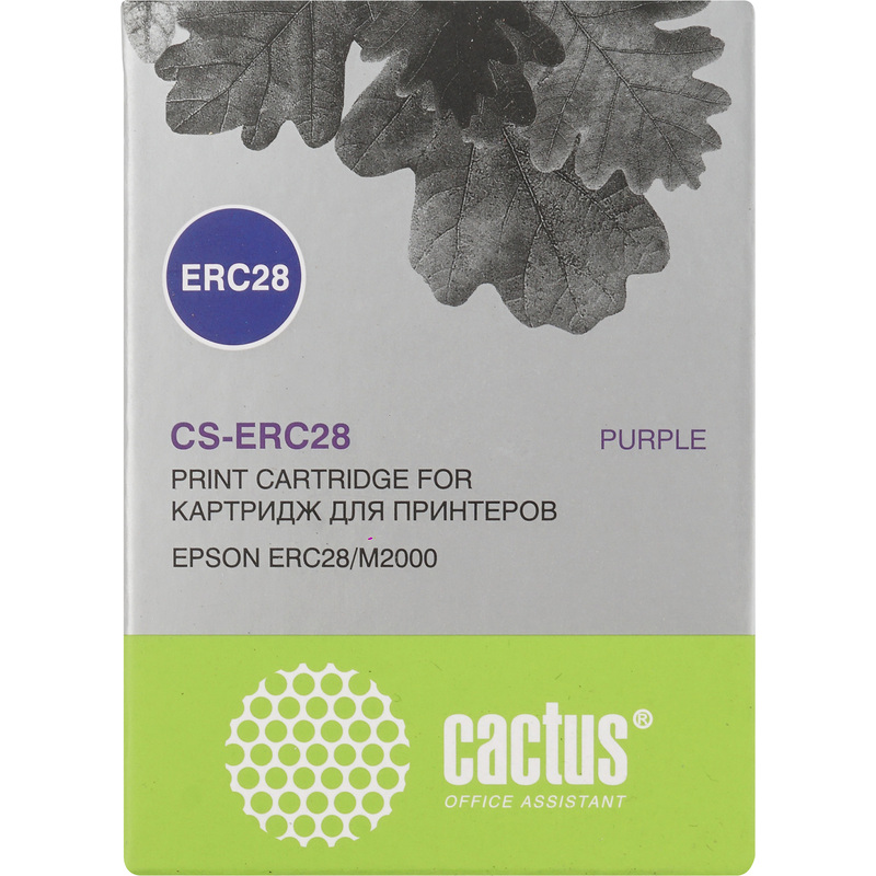 Изображение товара Картридж матричный Cactus ERC28 CS-ERC28 для Epson фиолетовый совместимый