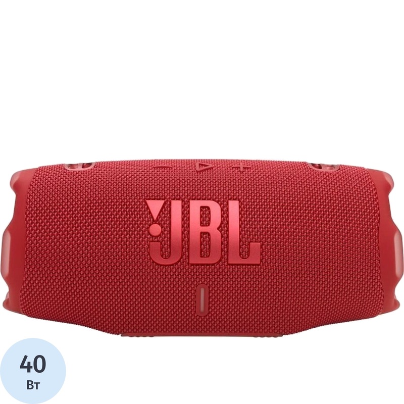 Изображение товара Портативная акустика JBL Charge 6 красный Bluetooth 40 Вт водо- и пылезащита IP67