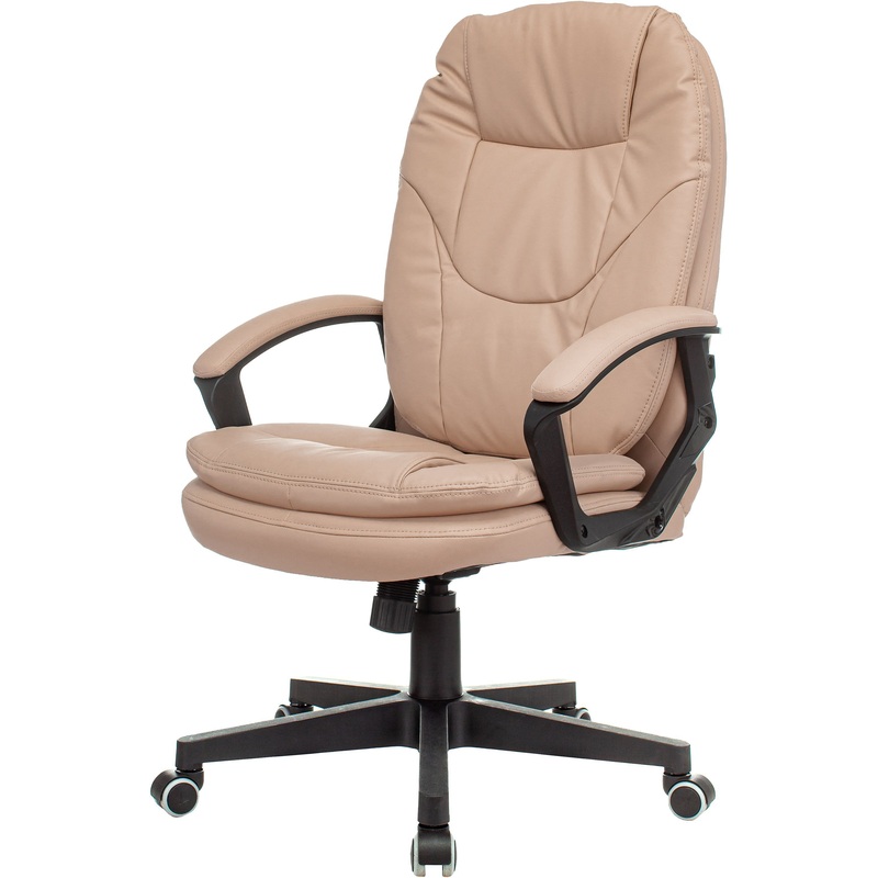 Изображение товара Кресло для руководителя Бюрократ CH868N бежевое экокожа