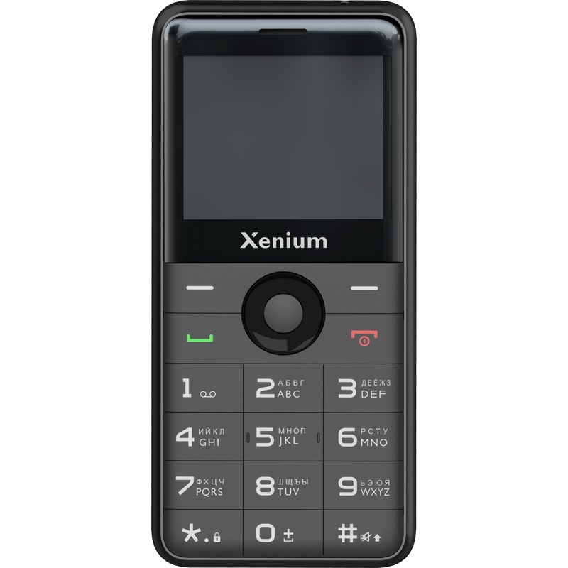 Изображение товара Мобильный телефон Xenium X700 черный 2 SIM Bluetooth FM microSD России Китай