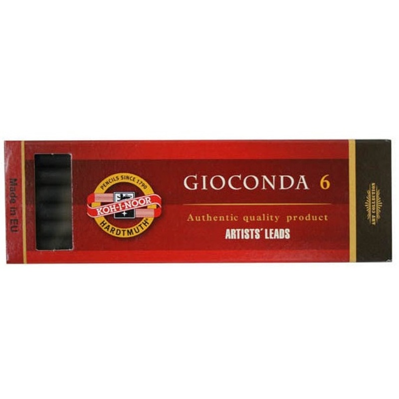 Изображение товара Прессованный уголь художественный мягкий KOH-I-NOOR Gioconda 6 штук
