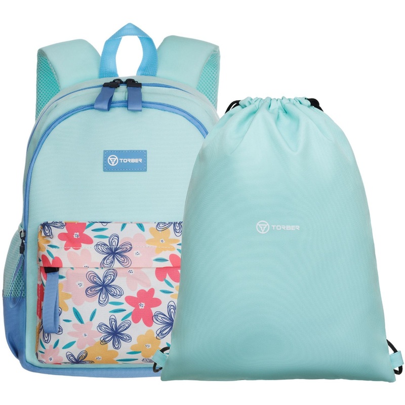 Изображение товара Рюкзак + мешок Torber Class X Mini зеленый (T1801-23-Grn)