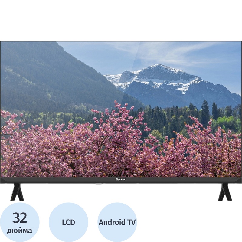 Изображение товара Телевизор 32 Blackton Bt 32FS01B HD Ready Smart Android Wi-Fi USB HDMI