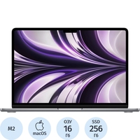 Ноутбук Apple Air MacBook A2681 13.6" Gray Apple M2/16 ГБ/SSD 256  ГБ/Apple M2 8-core (MC7U4LL/A)