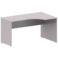 Стол эргономичный Simple SET140-1(R) правый (серый, 1400х900х760 мм)