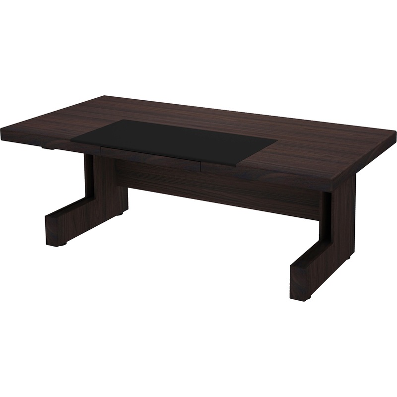 Изображение товара Стол руководителя письменный Сидней SD 200 2 вишня Ойра антрацит 2000x1000x750 мм