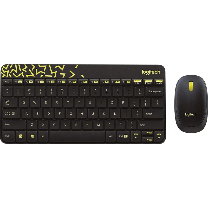 Изображение товара Комплект беспроводной клавиатура и мышь Logitech MK240 (920-008213)