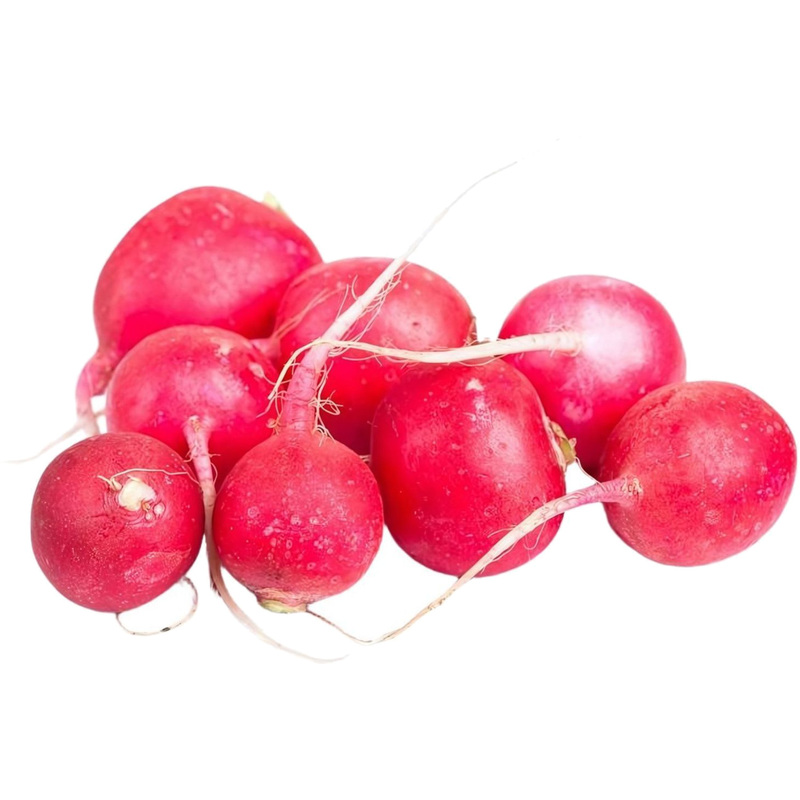 Изображение товара Редис красный 1 кг свежий и полезный овощ для салатов и закусок
