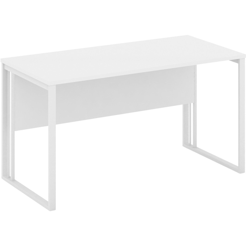 Изображение товара Стол письменный Riva КМС.СП-3 белый 1380х670х750 мм с регулируемыми опорами