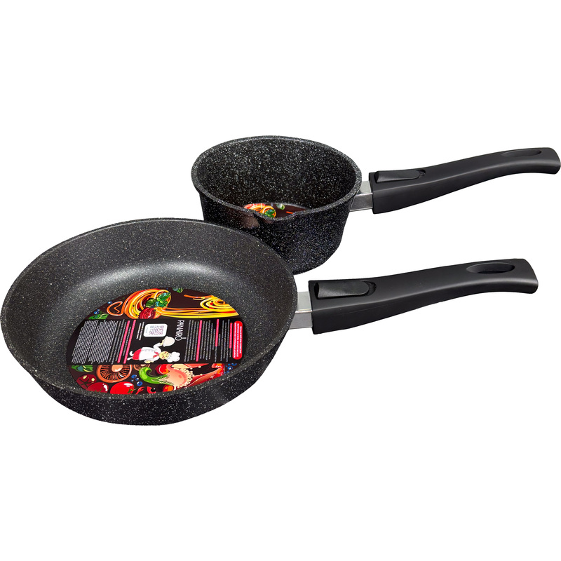 Изображение товара Набор посуды для приготовления Panairo Befordo BEF-NAB2-22+KOV литой алюминий 2 предмета