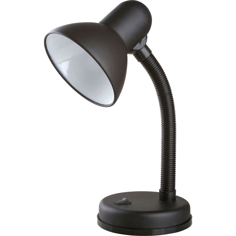 Изображение товара Настольный светильник Camelion KD-301 черный классический с регулировкой угла наклона