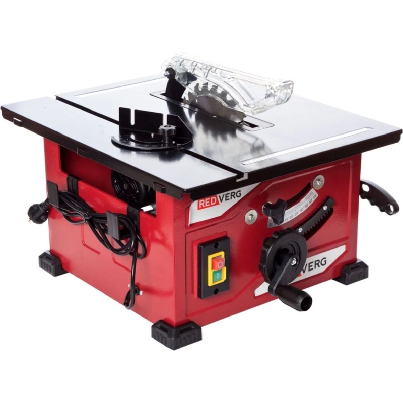 Изображение товара Настольная циркулярная пила REDVERG RD-SS210-1200/2 мощность 1200Вт регулировка наклона