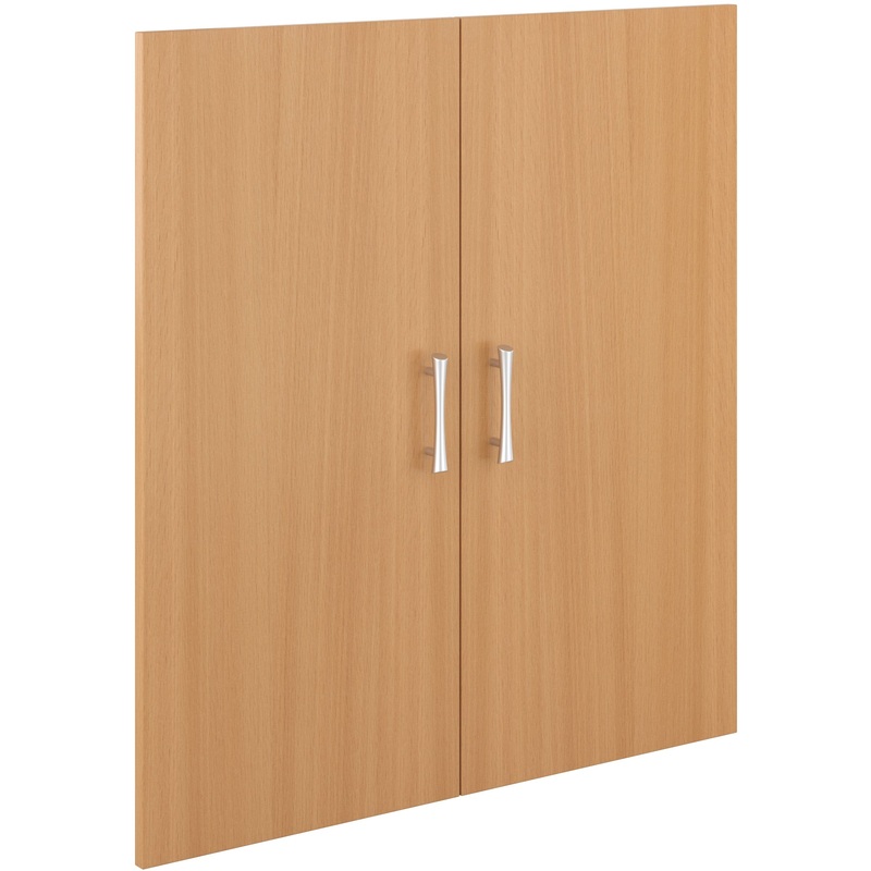 Изображение товара Двери низкие Монолит ЛДСП (бук бавария, 365х792 мм, 2 штуки)