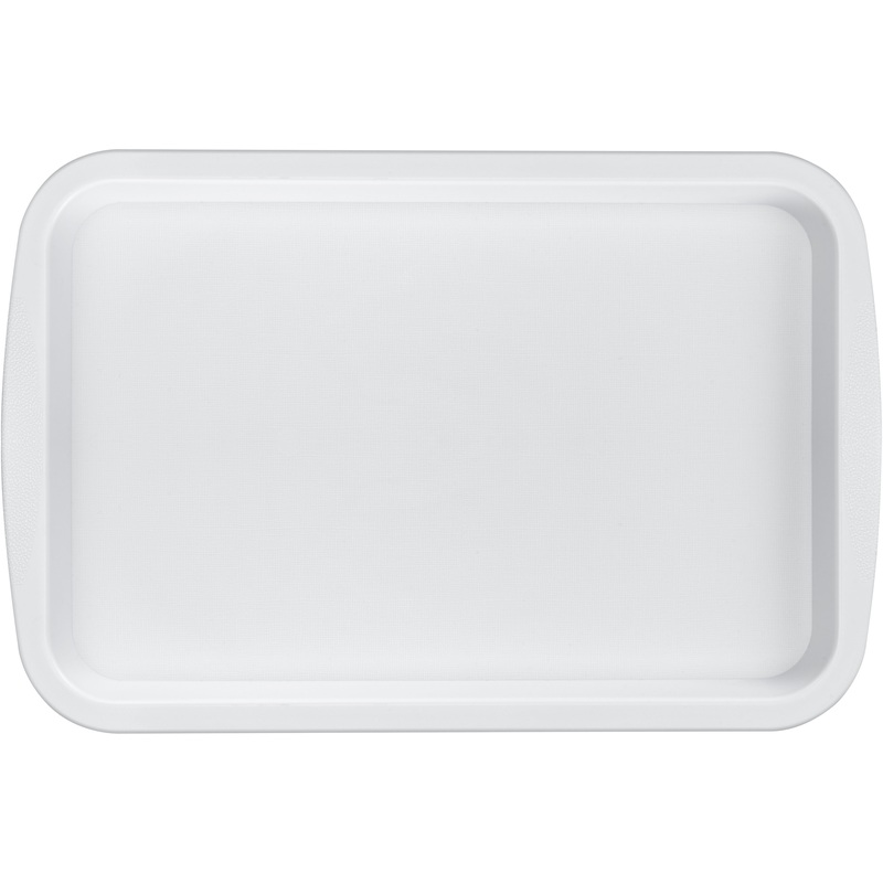 Изображение товара Пластиковый поднос Phibo 29.3х19.3х2 см светло-серый