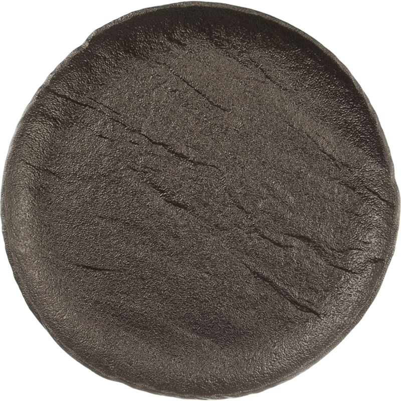 Изображение товара Тарелка P.L. Proff Cuisine фарфоровая чёрная 26 см 3 штуки