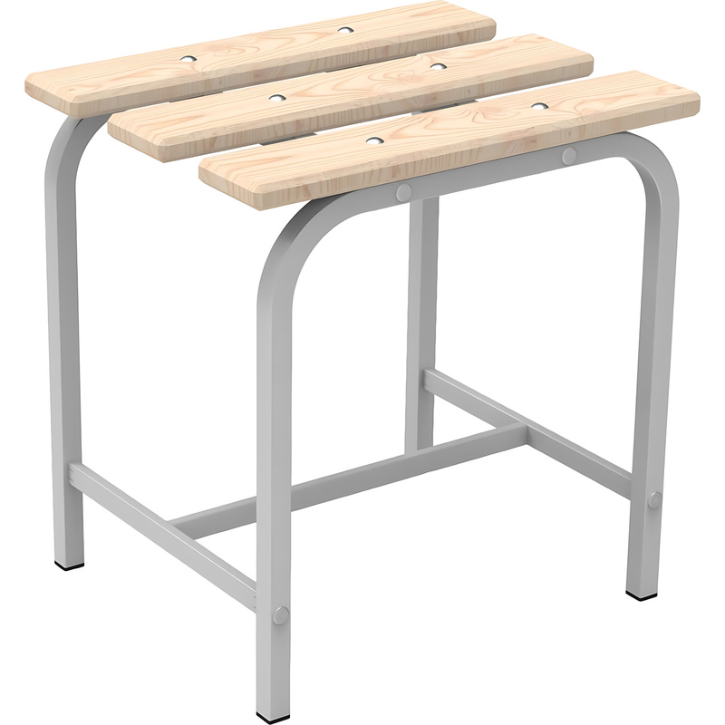 Изображение товара Скамья Титан Мета СТ для гардероба и интерьера бежевый 430х350х450 мм