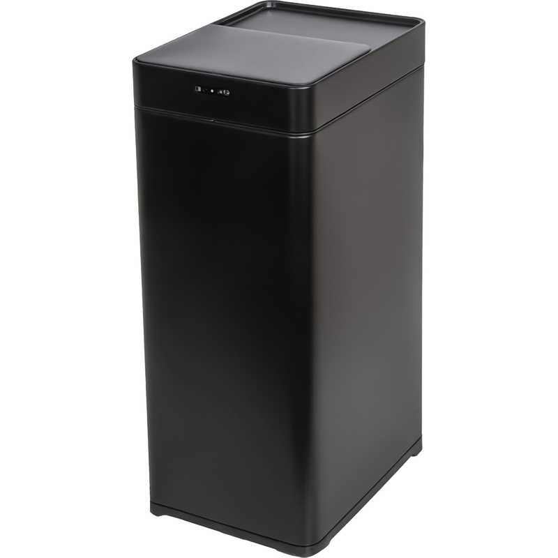 Изображение товара Мусорное ведро сенсорное JVC JB0421B объем 42 л нержавеющая сталь черное