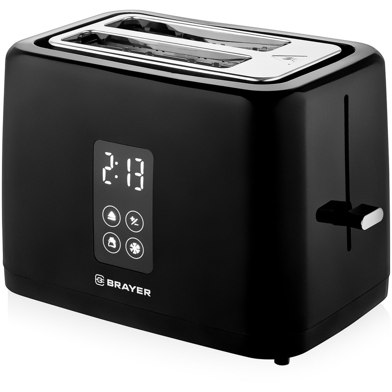 Изображение товара Тостер Brayer BR2113 с функциями размораживания и автоматической подачей хлеба