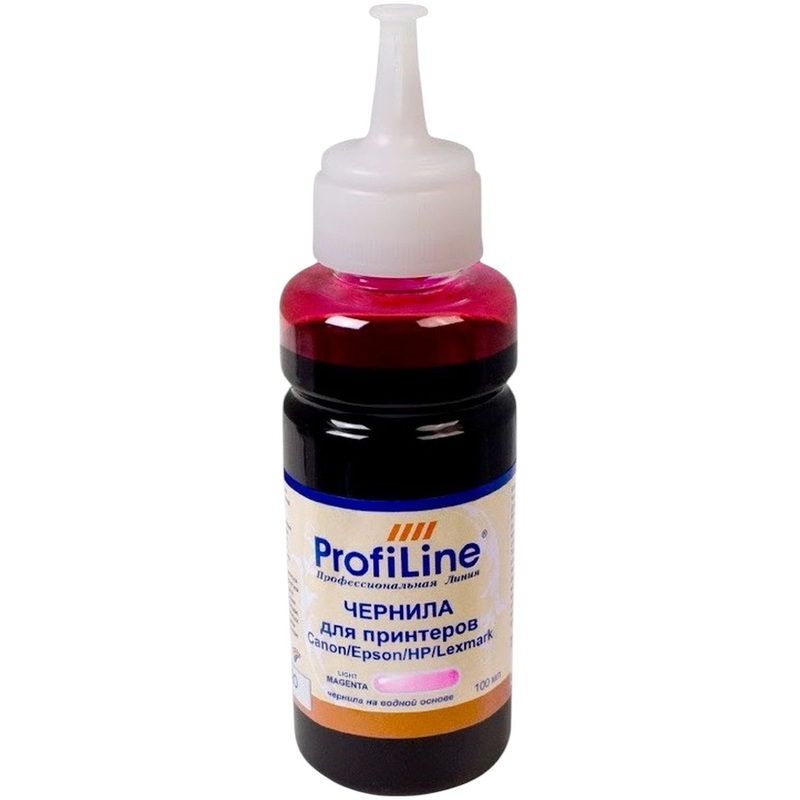 Изображение товара Чернила Profiline Premium светло-пурпурные совместимые для Canon Epson HP Lexmark